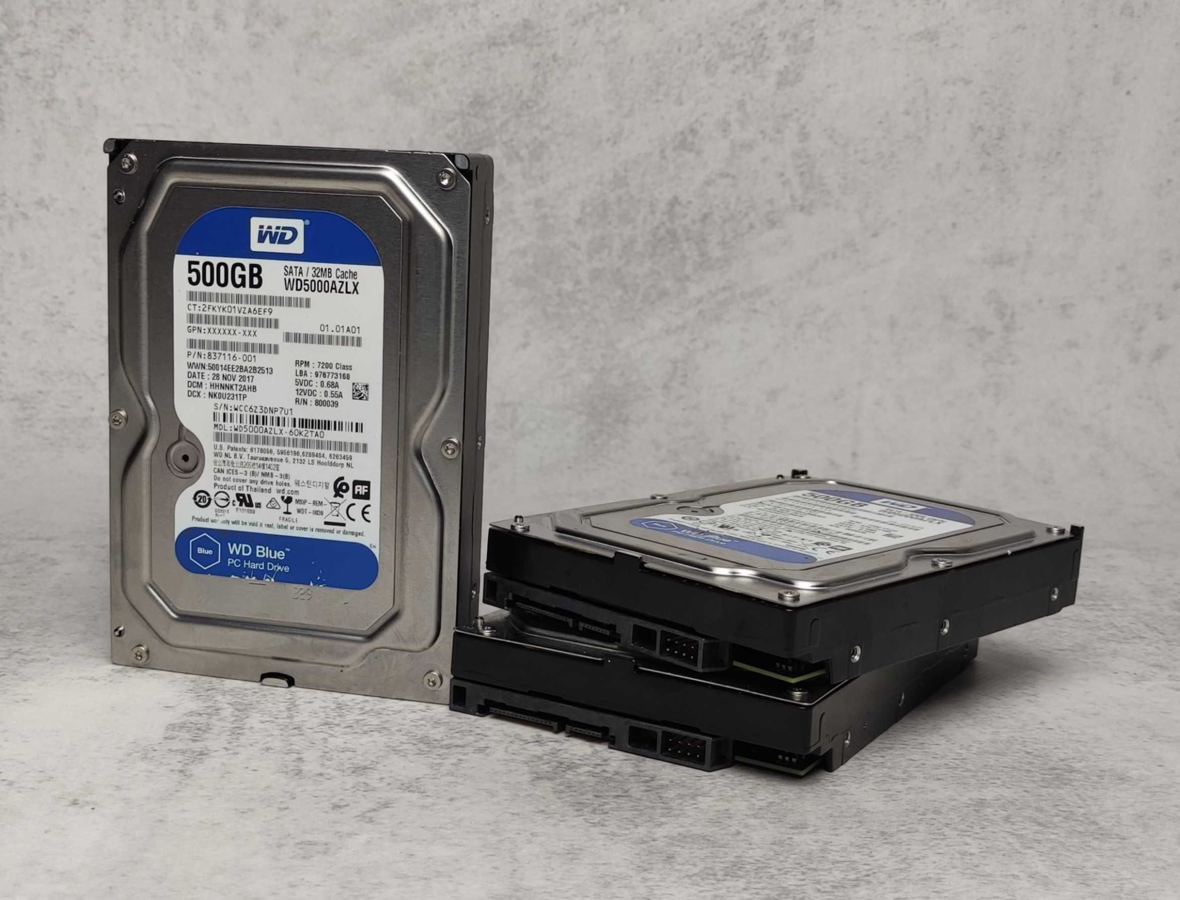 HDD 3.5 500GB | Жорсткий диск Western Digital Blue/Гарантія 12 міс