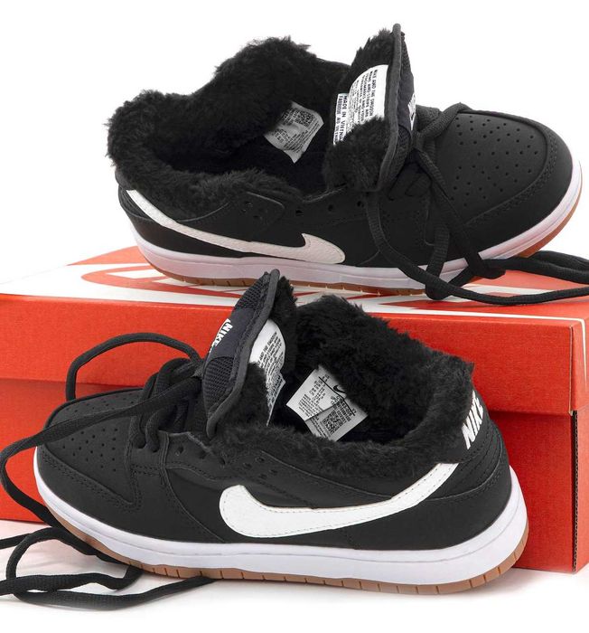 Зимние кроссовки Nike SB Dunk Low Winter Fog зимові кросівки найк данк