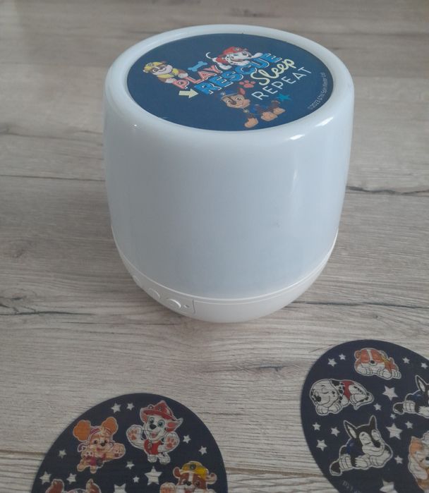 Lampka nocna z projektorem psi patrol