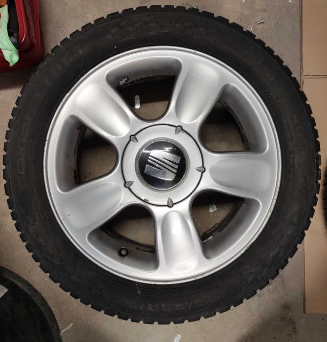 Koła, felgi z oponami 195/50 R15 4x100 ET38 Seat Ibiza