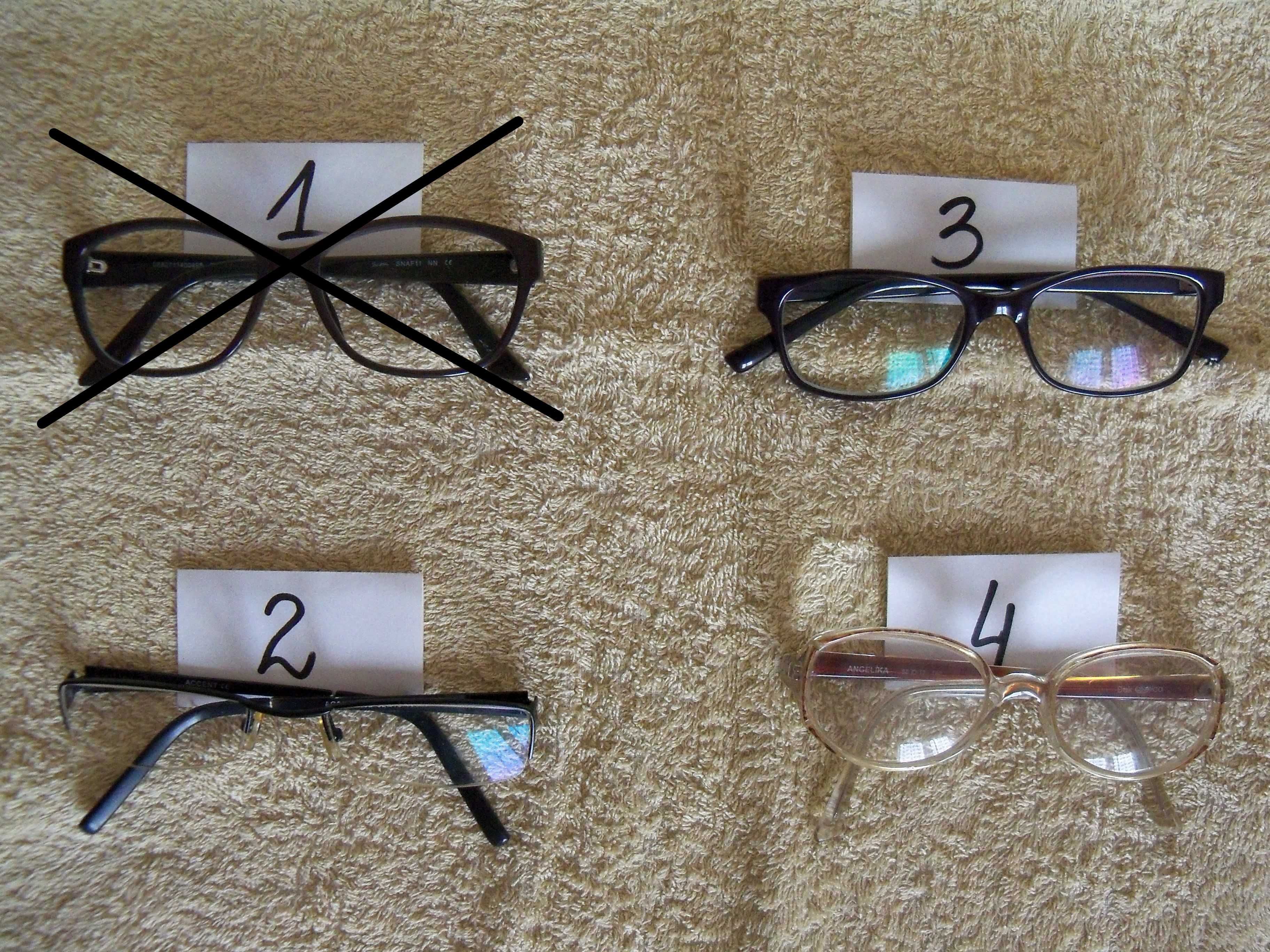 Oprawki, okulary damskie "0"