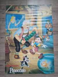 Plakat Pinokio Watl Disney 1995r.  68cm x 99cm