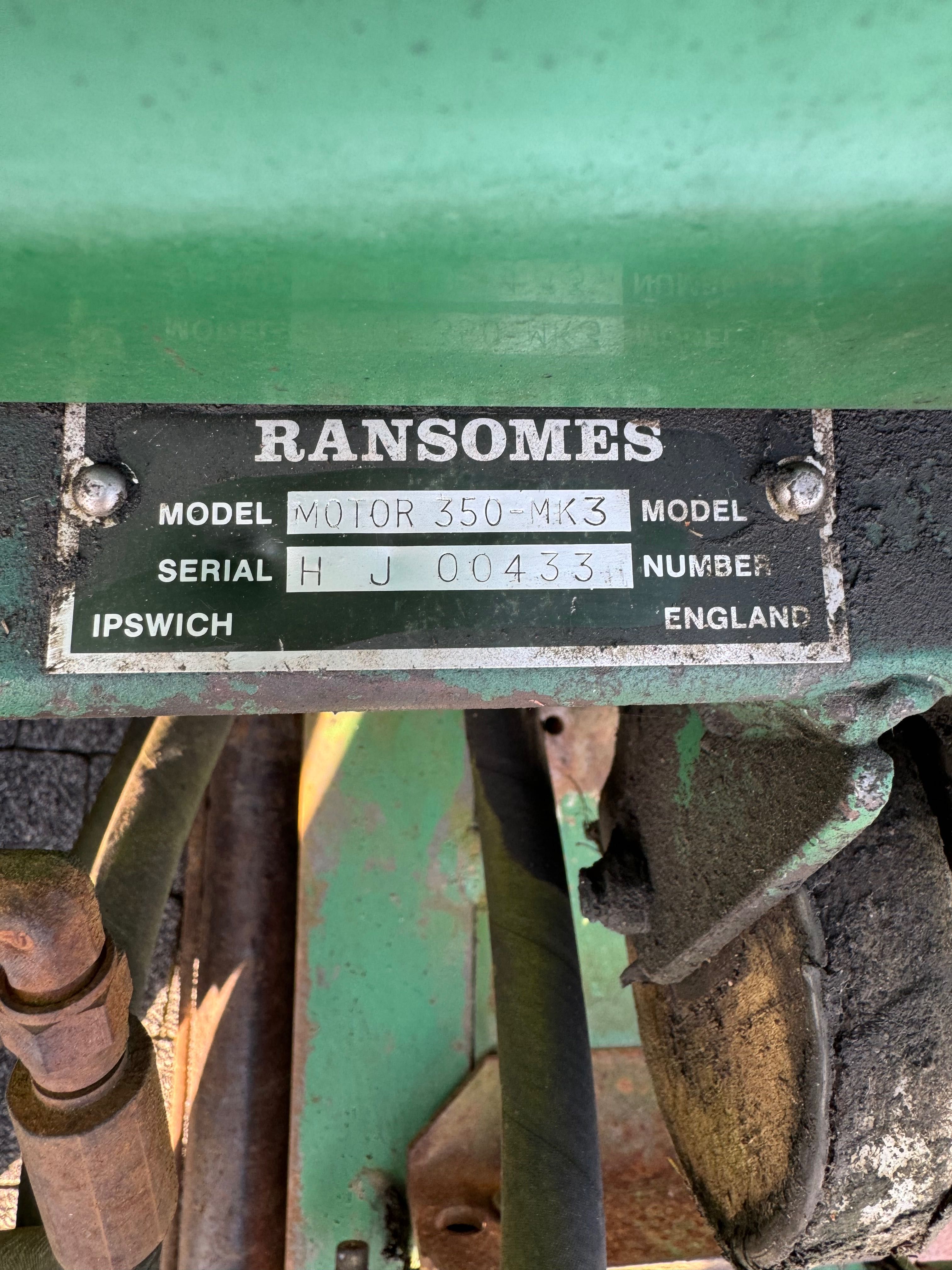 Kosiarka wrzecionowa ransomes kubota