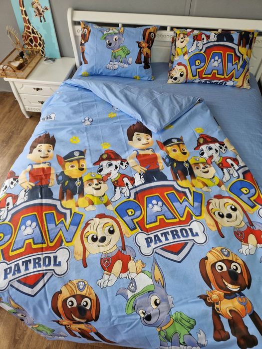 Дитяча постільна білизна цуценячий патруль , Щенячий патруль