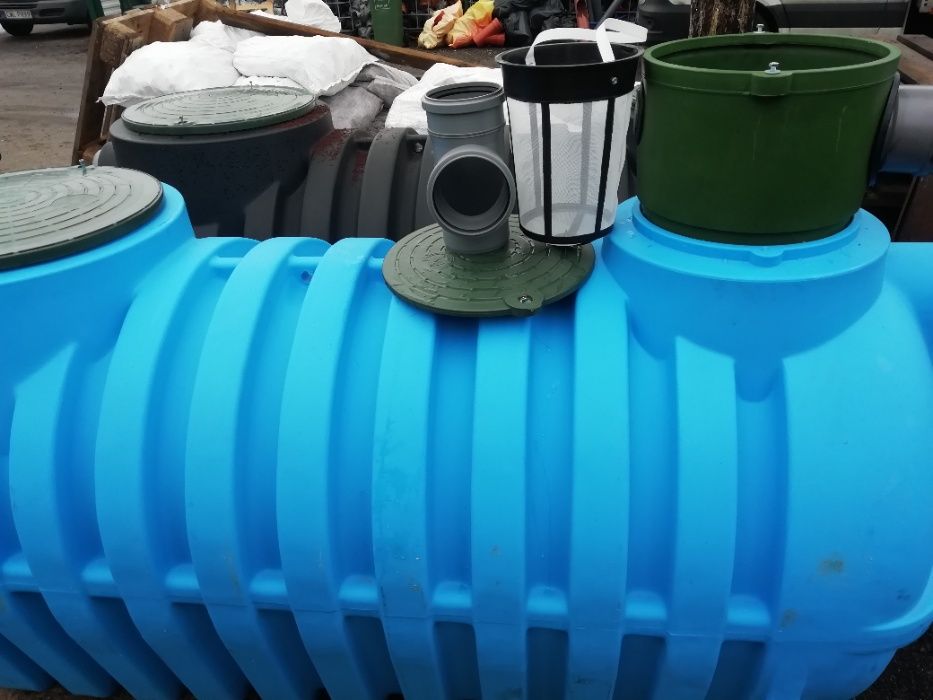 przydomowa oczyszczalnia trzy komorowa do 7 osób 3000 l mocna BRUTTO