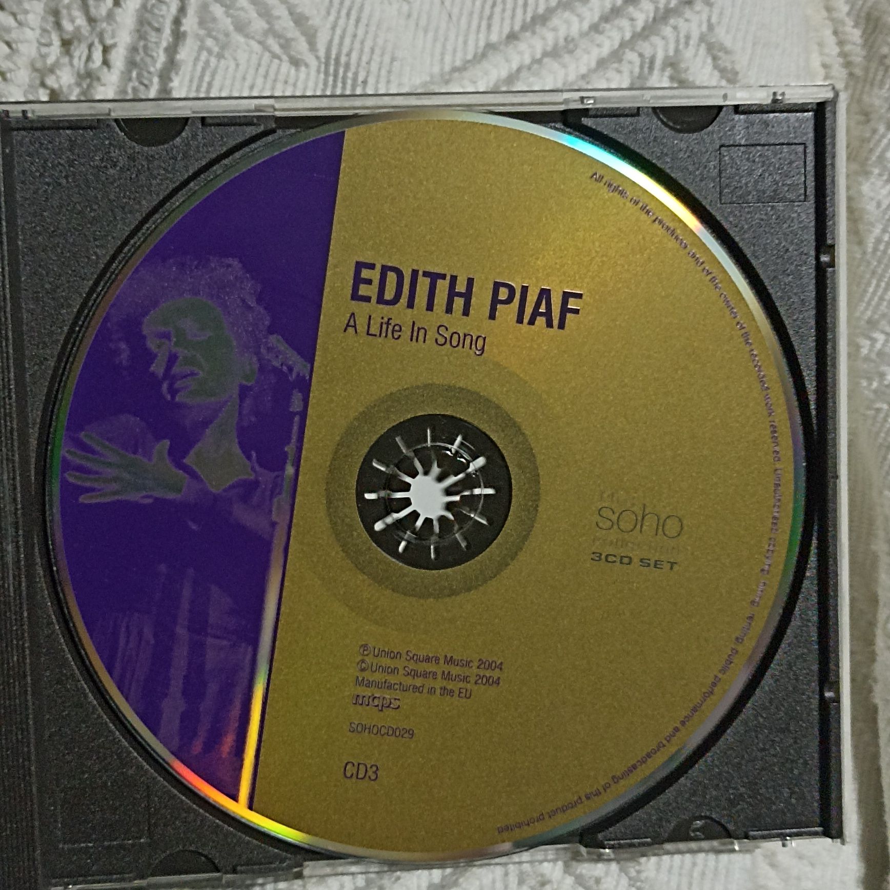 Edith Piaf A Life In Song 3CD Deluxe Edition