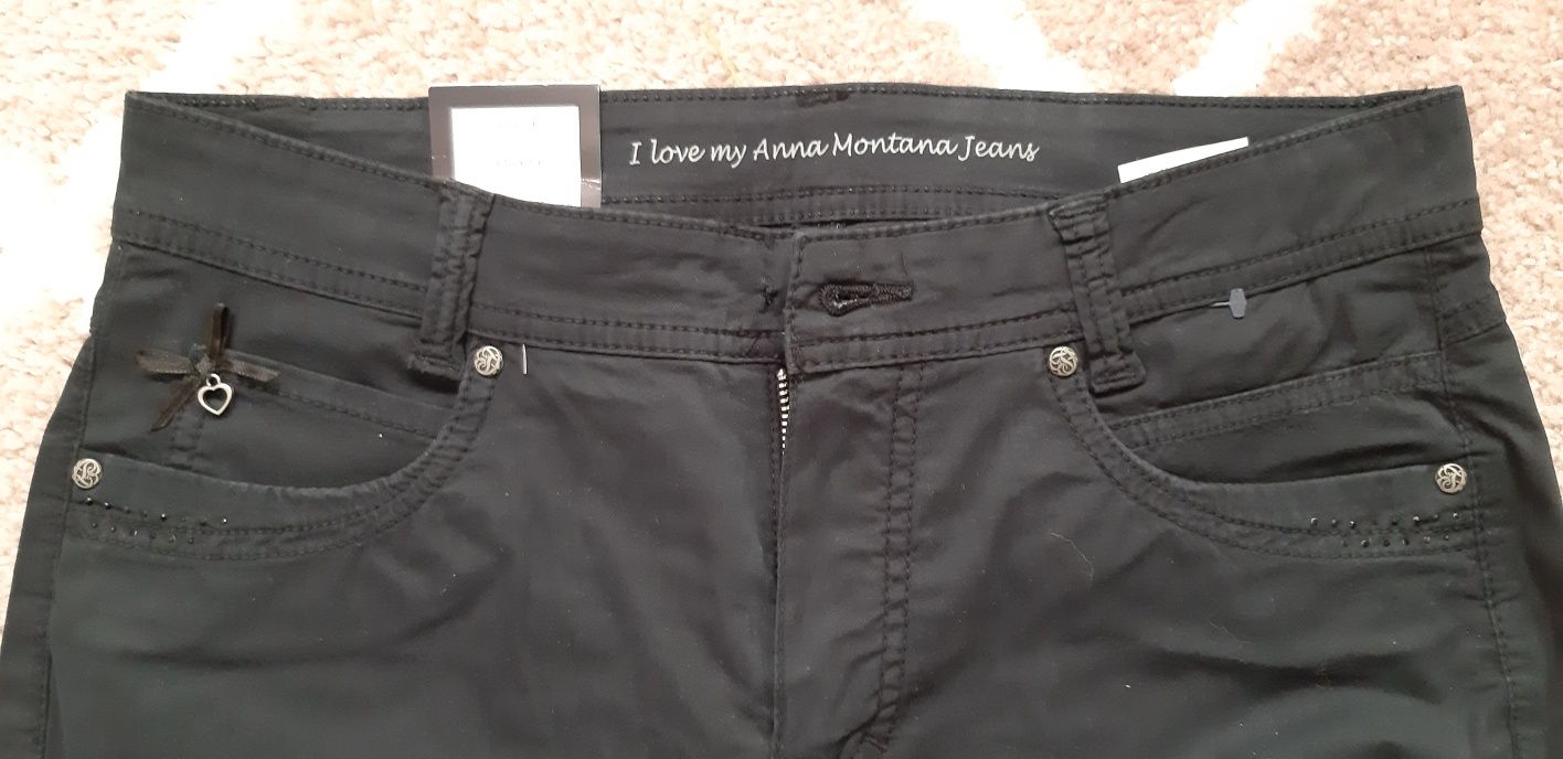 Spodnie Angelika od Anna Montana slim fit 38
