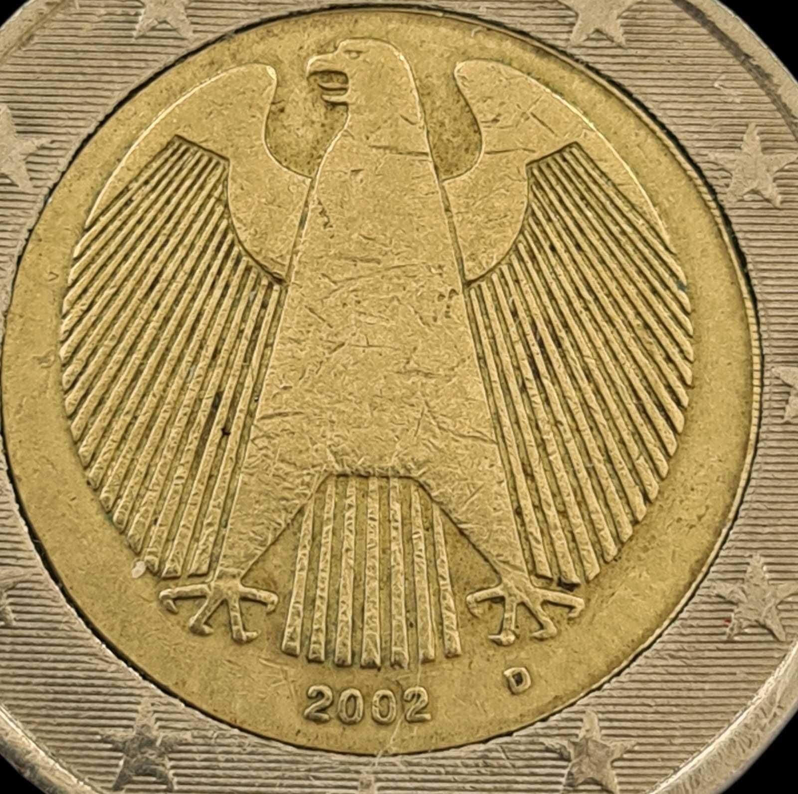 Moeda de 2 euros Alemanha 2002 (D)