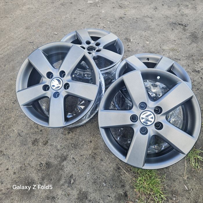 Alufelgi 16 Skoda Octavia Yeti VW Golf Touran Caddy T4 Jetta Eos 5x112