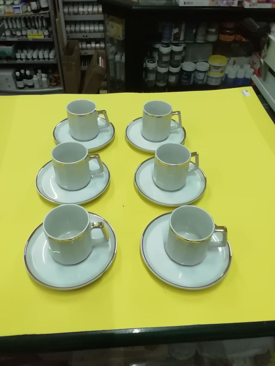 Conjunto de chávenas café FST, novas