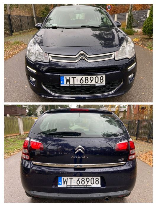 Citroen C3 1.2 B Panorama Salon Polska Niski Przebieg 86 tyś.km !!