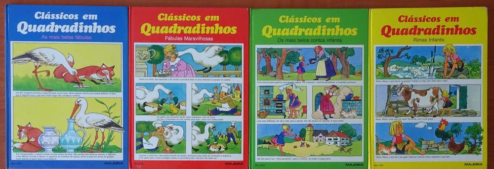 Clássicos em Quadradinhos - Ano da Edição 1985 (4 Livros)
