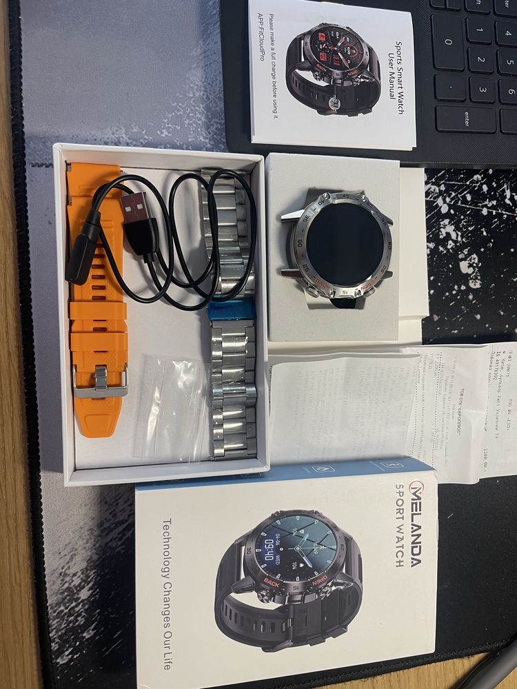 Uwatch Smart Delta K52 Nano Silver