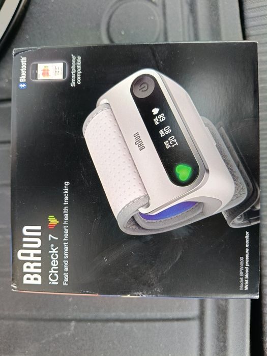 Braun Ciśnieniomierz Nadgarstkowy Z Bluetooth Icheck® 7 Bpw4500