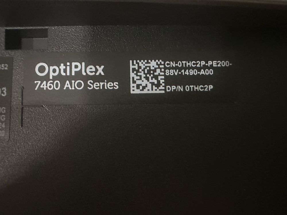Моноблок Dell 7460 AIO 24" IPS Core i5/8GB/SSD 512 GB/WIFI/bluetooth