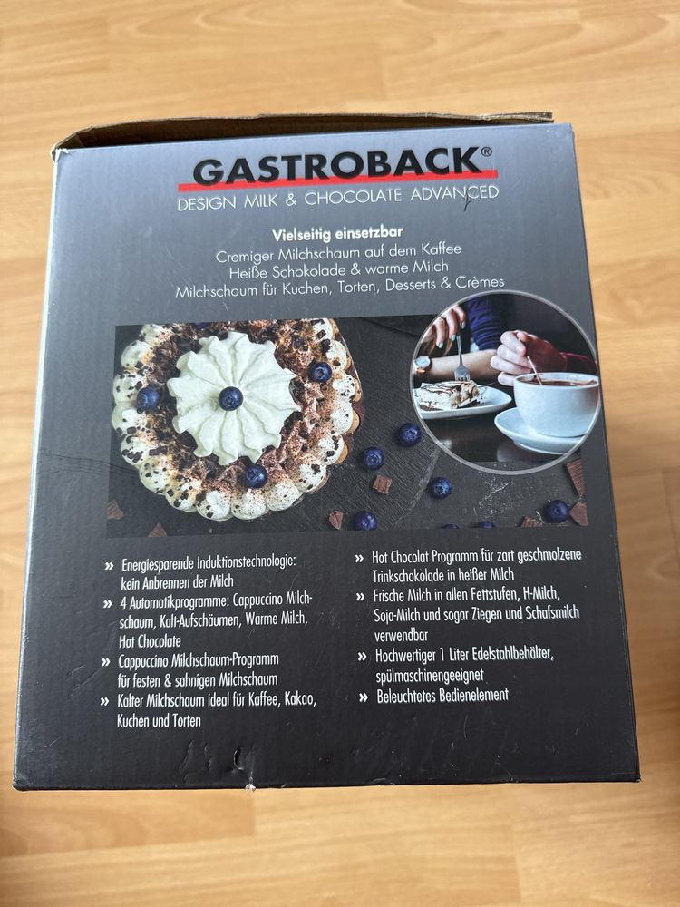 GastroBack Profesionalny Spieniacz do mleka NOWY