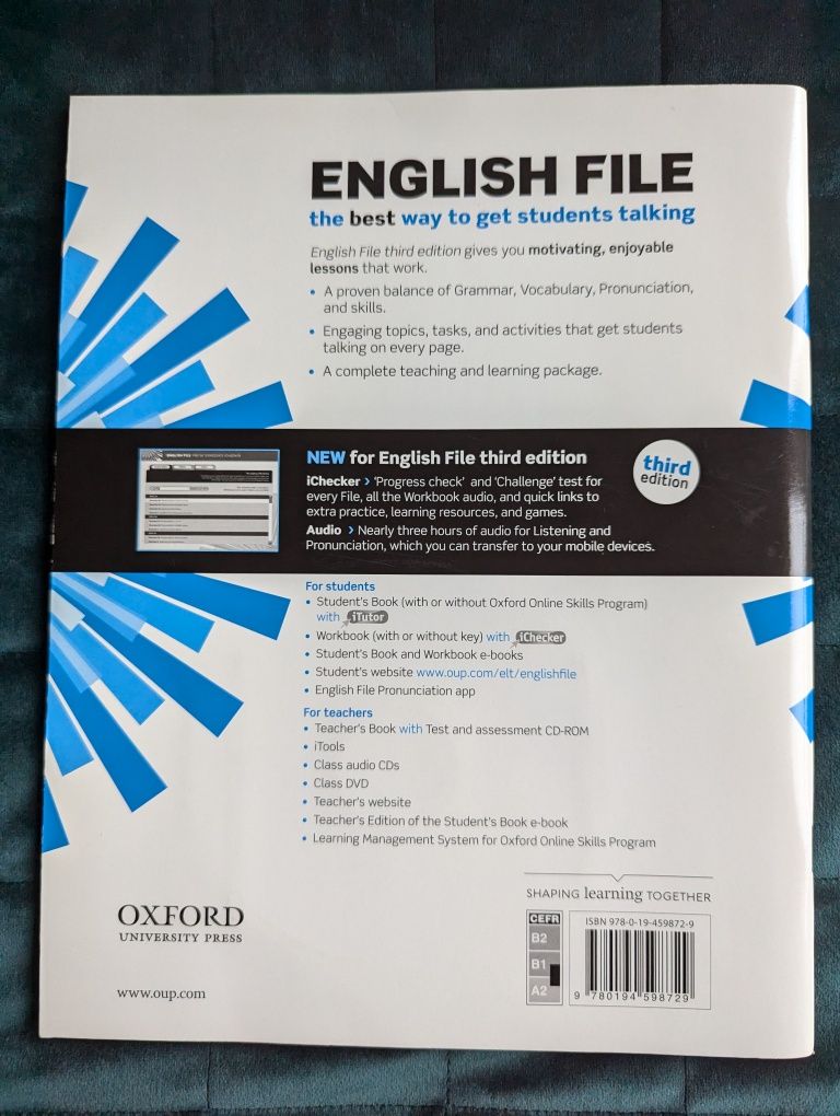 English File Pre-intermediate, workbook + student's book