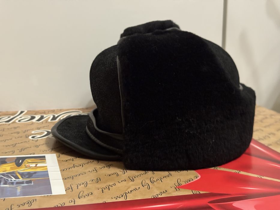 Мужская зимняя шапка цигейка