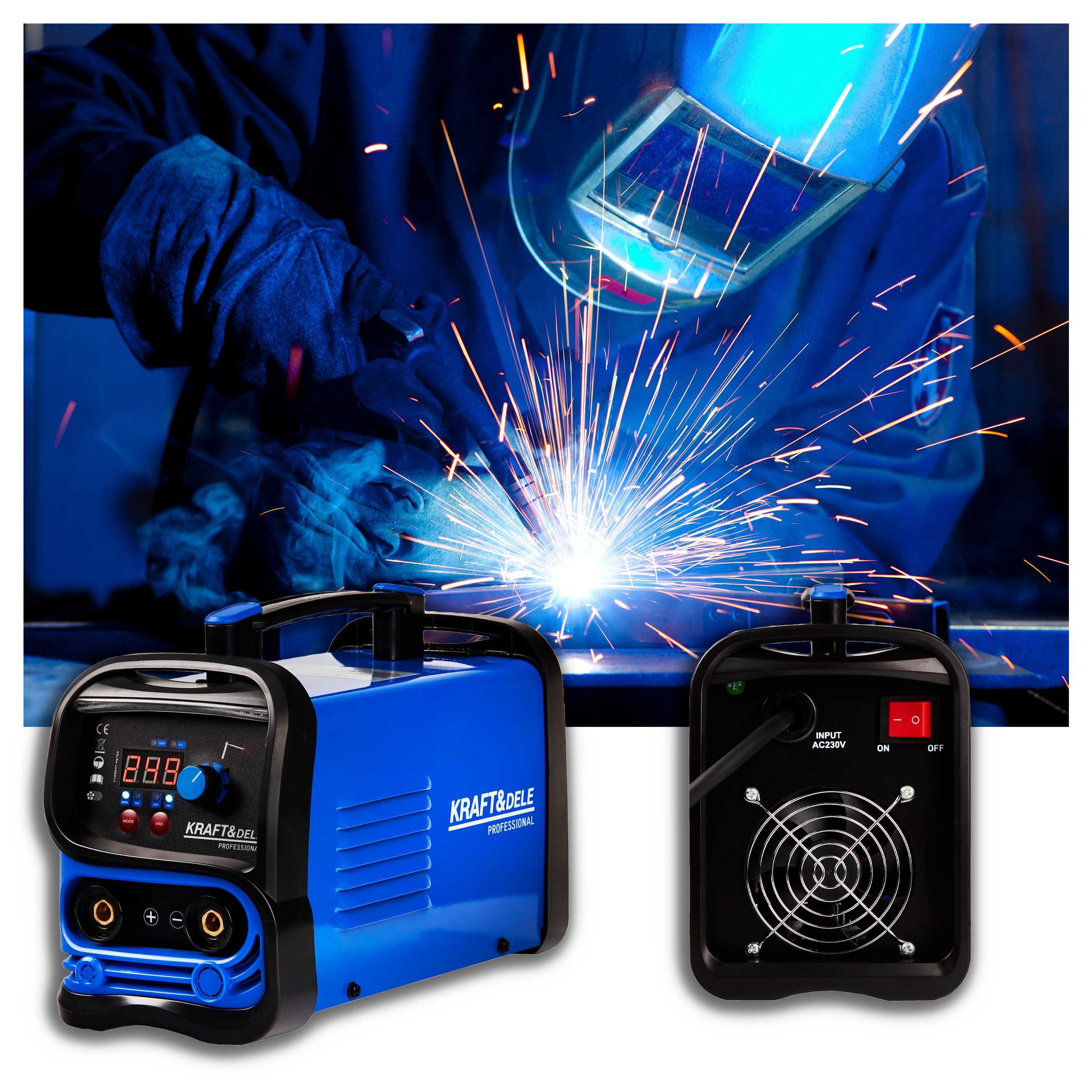 Spawarka nowej generacji MMA / LIFT TIG 350A mocna! Kraft&Dele KD1880