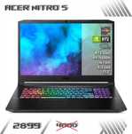 LAPTOP GAMINGOWY Acer Nitro RTX 3060 R5 5600H 17 cali 144hz
