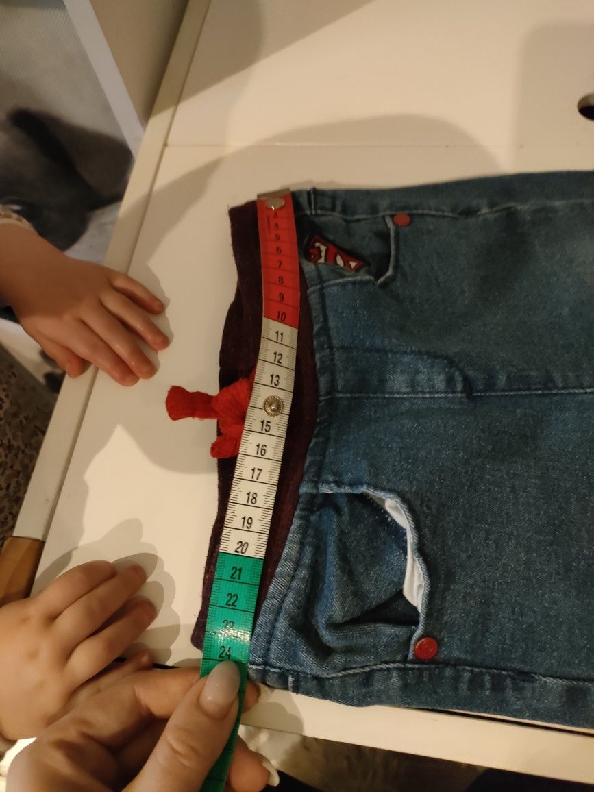 Spodnie jeansowe na chłopca rozmiar 92 stan bdb