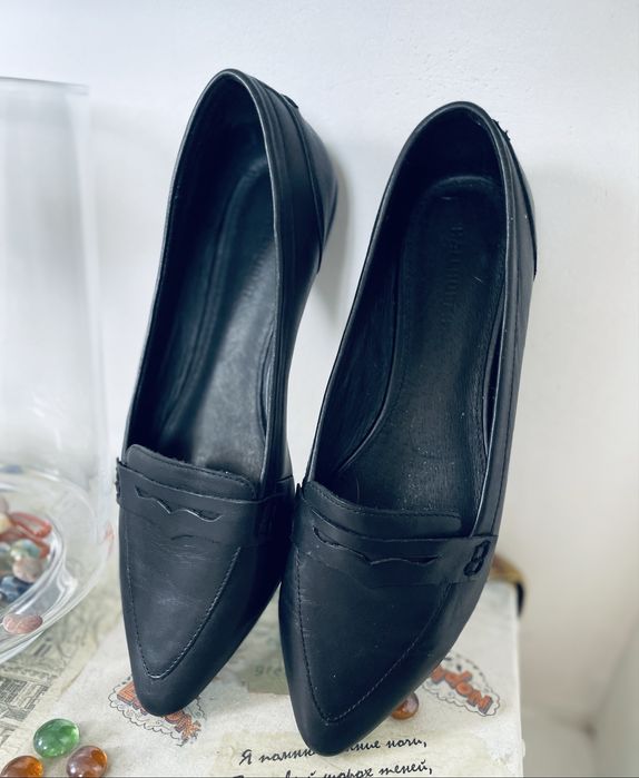 Лоферы немец Hullhuber кожа 38 и 38.5