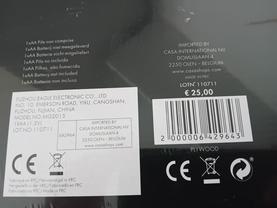 Relogio de parede novo