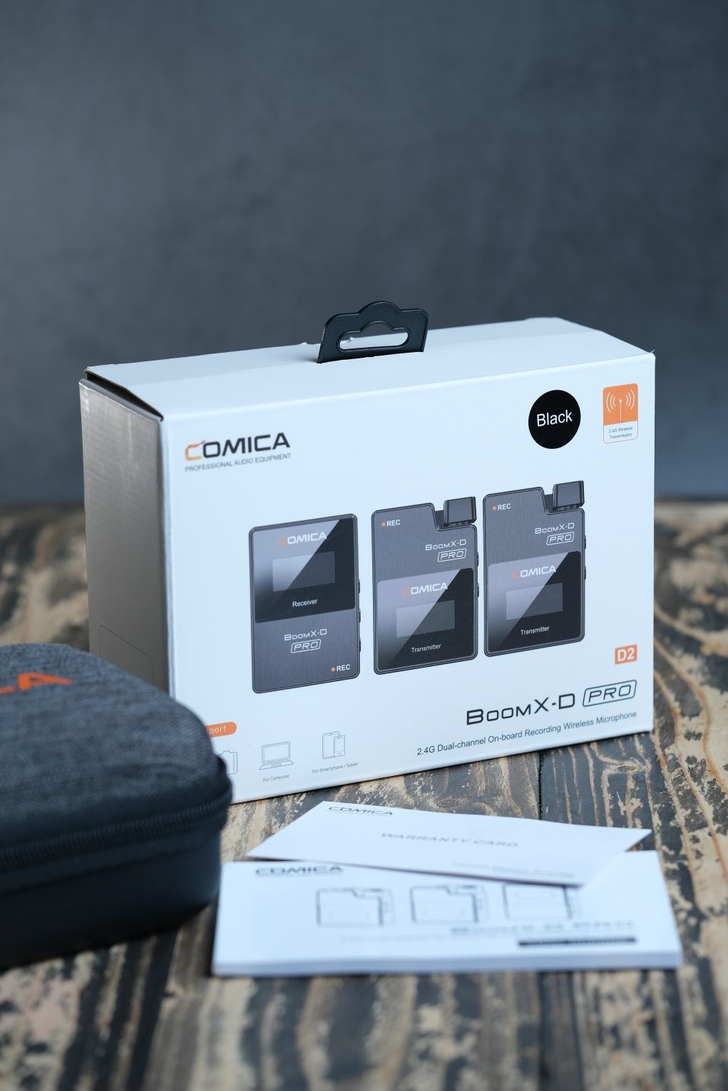 система мікрофонів Comica BoomX-D PRO D2