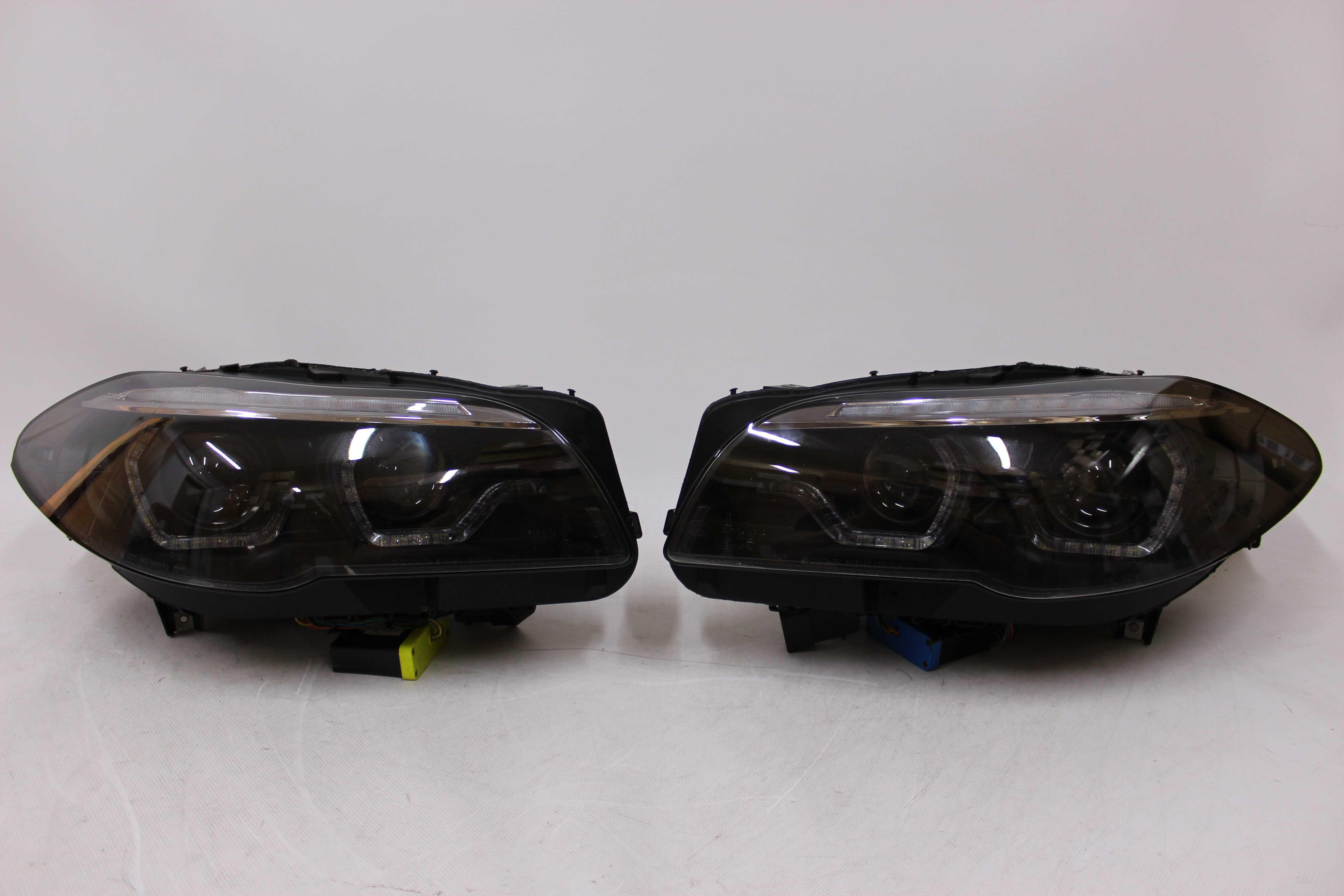 Lampy przednie przód BMW F10 F11 10-13 XENON SKRĘTNY U-BAR LED DYNAMIC