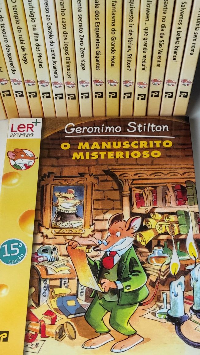 Livros Gerónimo Stilton