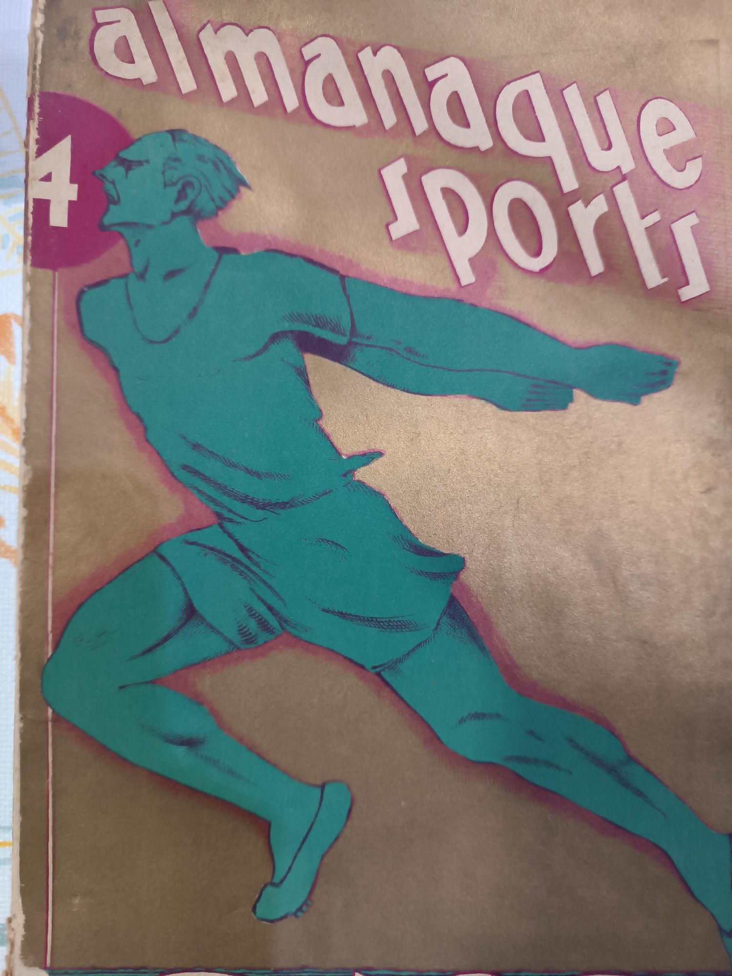 Livro Almanaque dos Sports 1930 muito raro