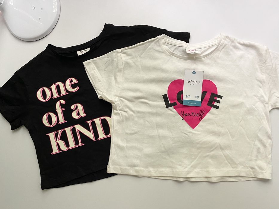 Футболки набор Lefties Zara 4/5
