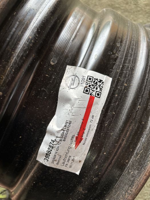 6,5jx16 ET20 4x108 Citroen C3 C4 Cactus Peugeot 2008 Crossland stalowe