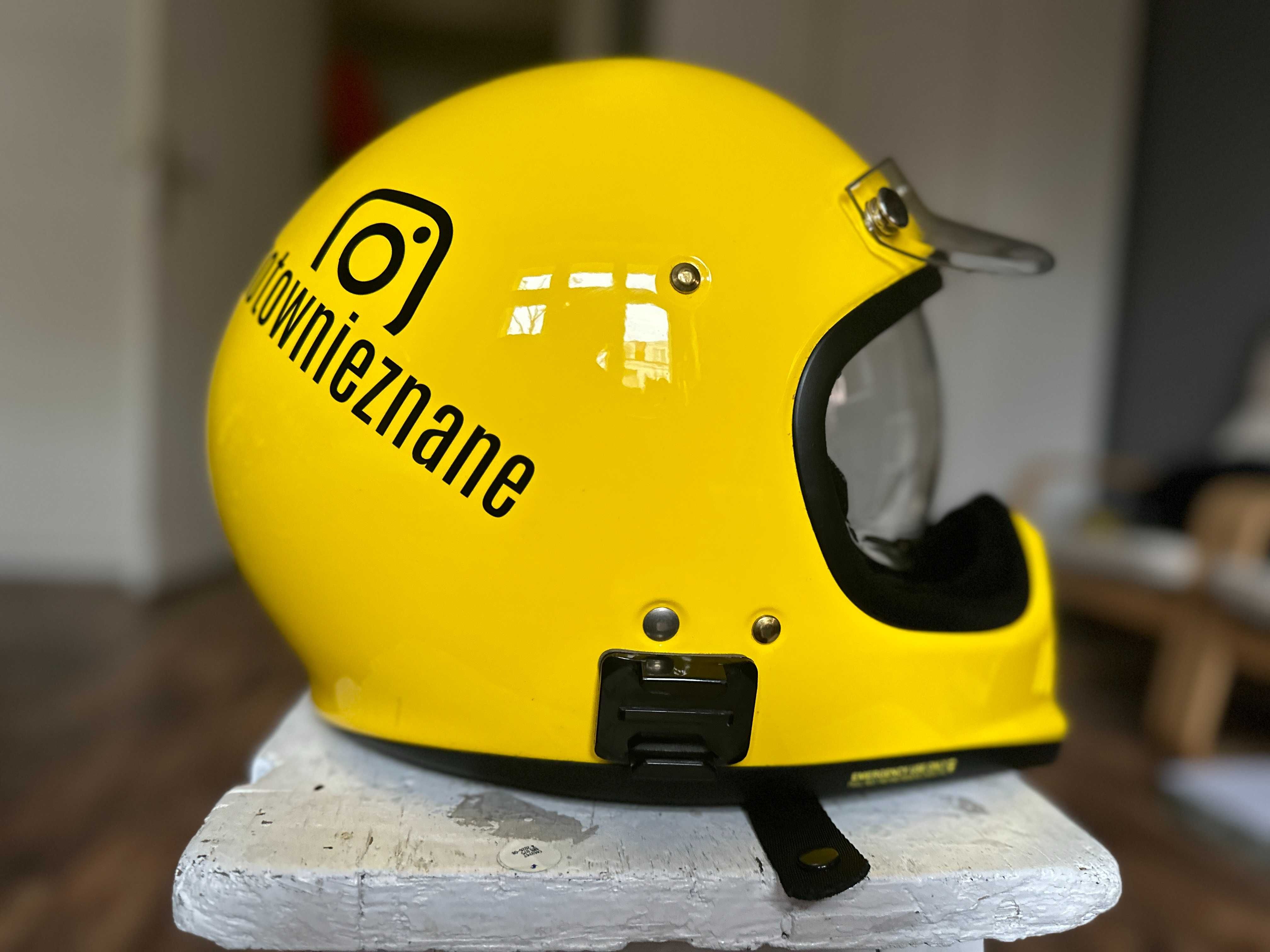 Kask Shoei EX-Zero rozmiar M retro cross wizjer fotochromatyczny