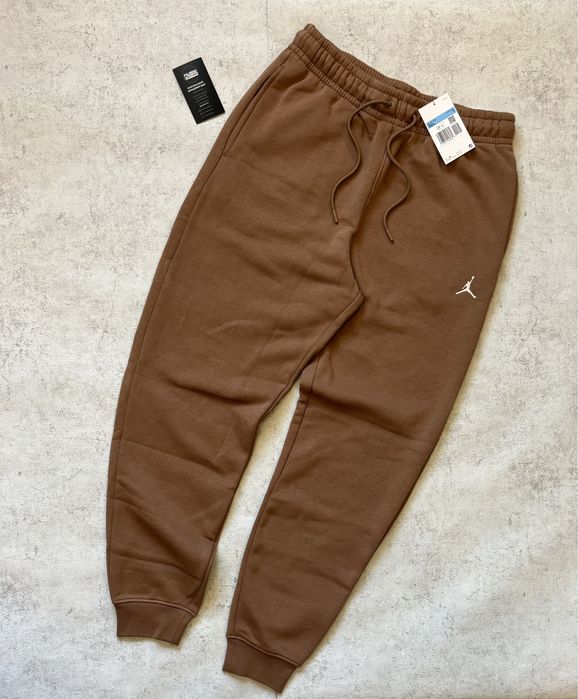 ОРИГІНАЛ! Штани Nike Jordan brooklyn fleece коричневі | S