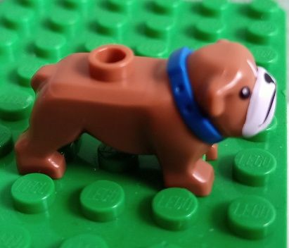 LEGO City zwierzęta - buldog brązowy (nowy)