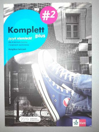 Książka ćwiczeń do j.niemieckiego Komplett Plus 2 dla liceum/technikum