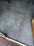Piękne płytki szare 120x120cm Gres antracyt Cerrad Concrete Anthracite