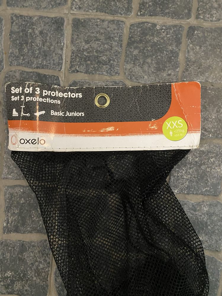 Conjunto 3 proteções (joelhos, cotovelos, pulsos)