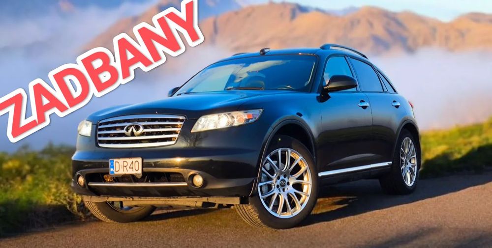 Infiniti FX ZADBANY, Shadow line, 3.5