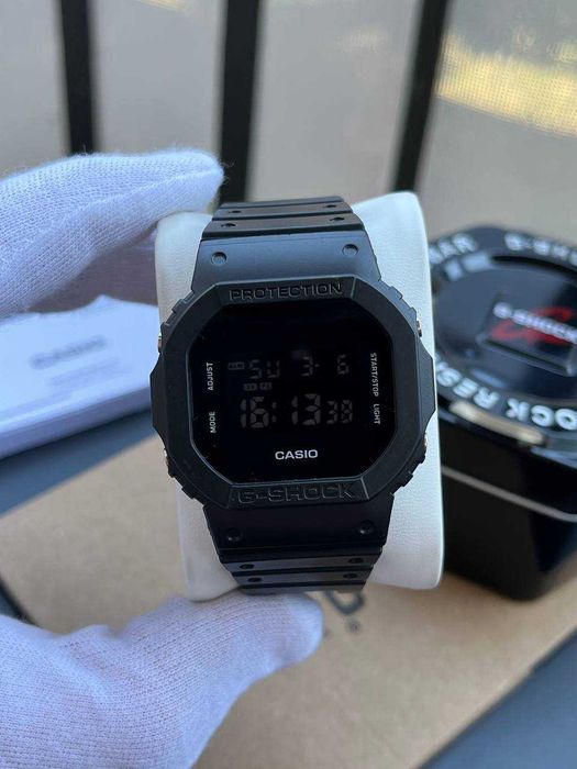 Годинник Casio G-Shock DW-5600 Total Black | часы мужские касыо | A159