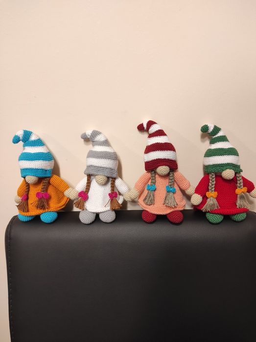 Małt skrzat robimy na szydełku z kordonka