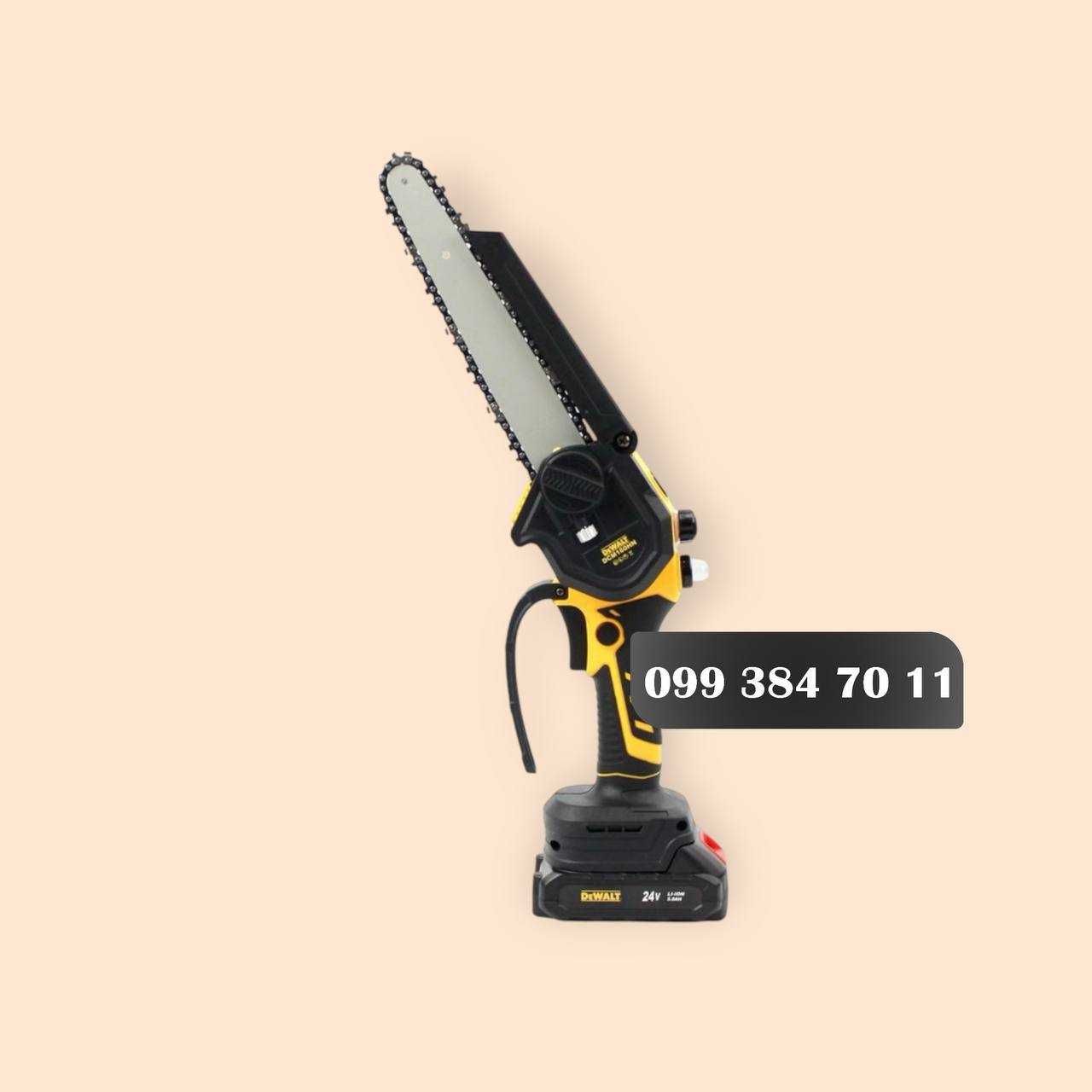 Акумуляторний Садовий набор DeWALT 2/1 Секатор + Гілкоріз 2АКБ 24V/5Ah