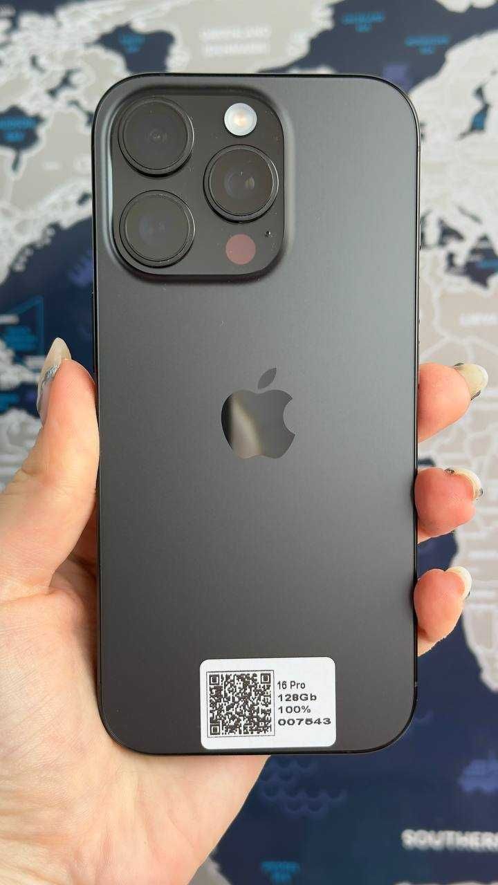 Apple Iphone 16 Pro 128gb Black Titanium Neverlock