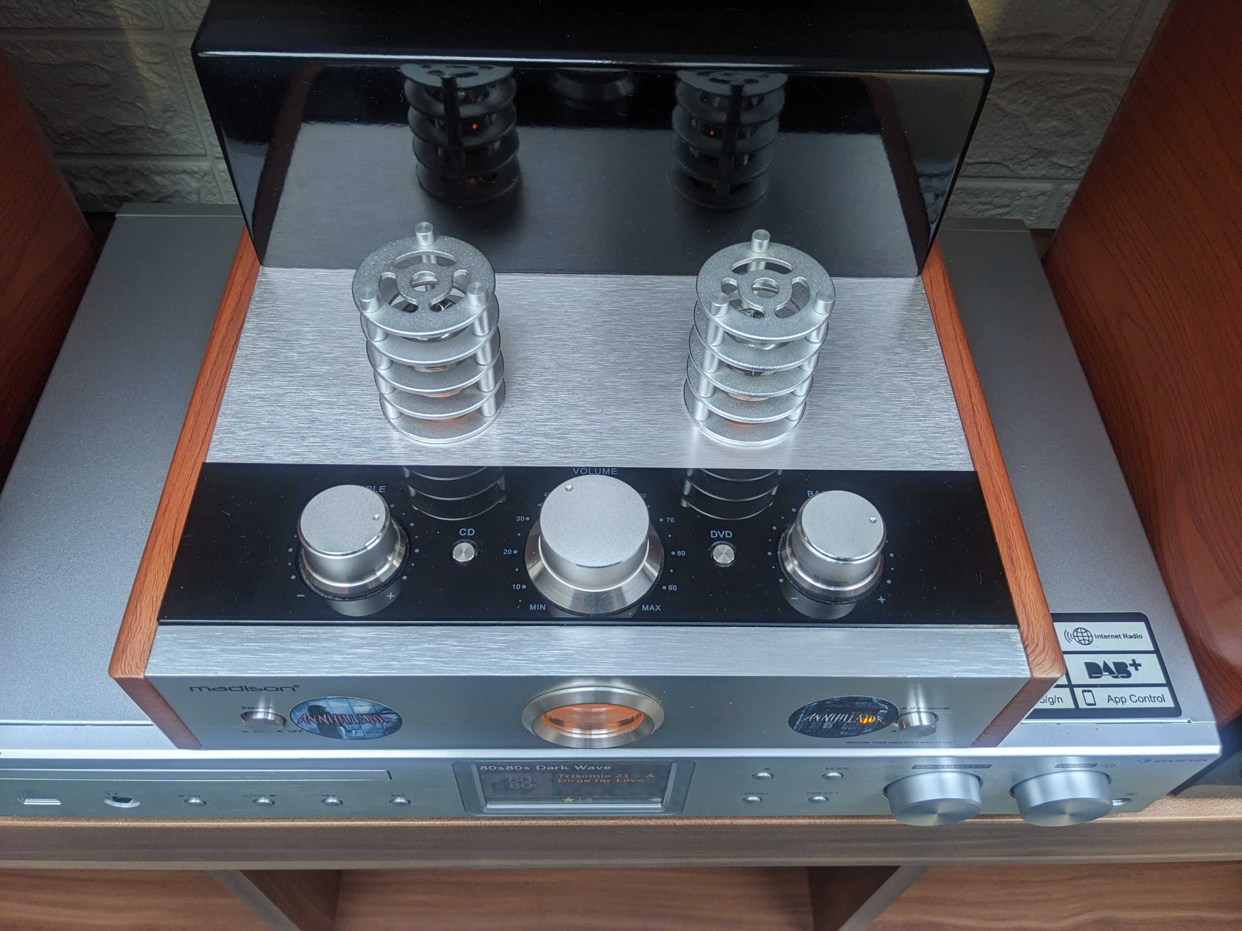 Wieża lampowa hi-fi Madison MAD-TA20BT z CD Auna iTuner