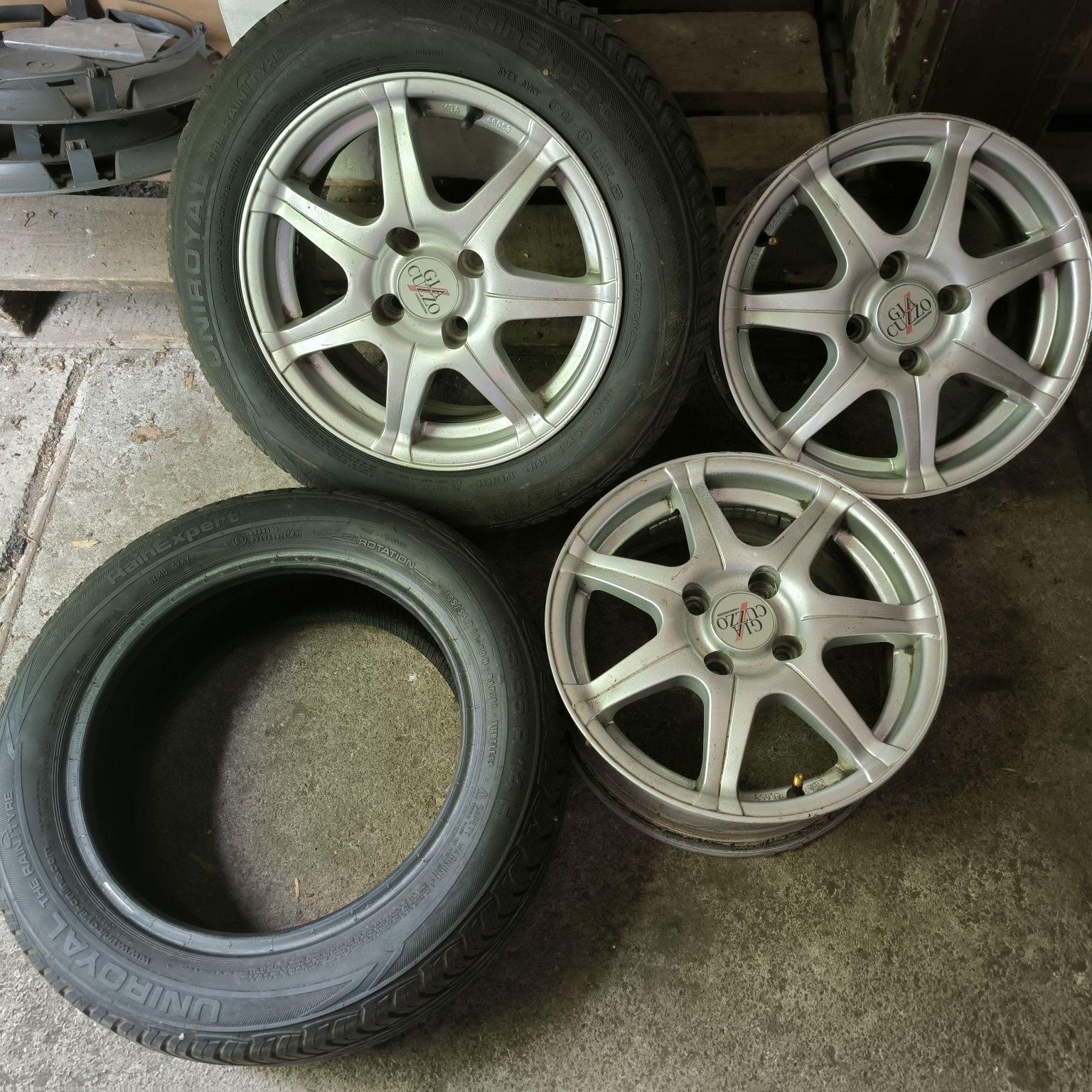 Felgi aluminiowe PLW 14". 4X100 ET38