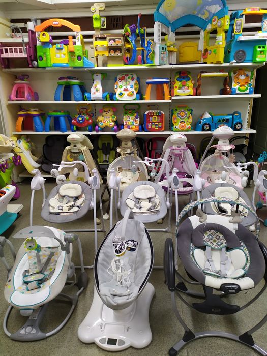 Прокат Аренда Вінниця  Качеля, шезлонг мамару Fisher Price, Graco