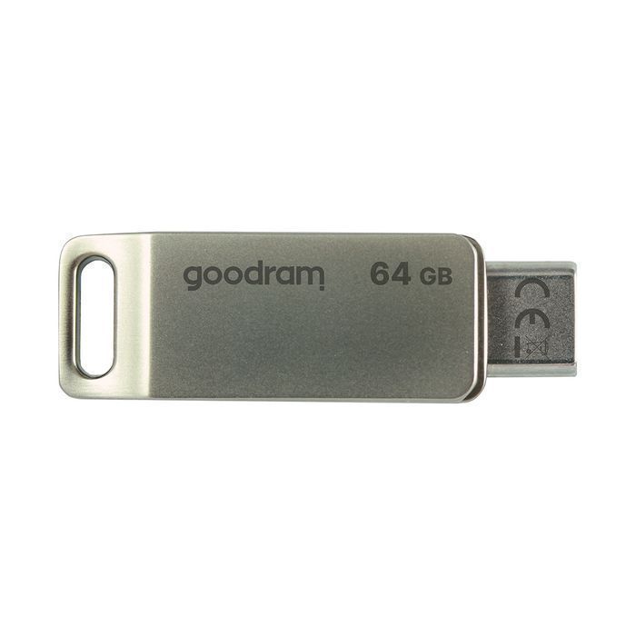 Pendrive 64 Gb Usb 3.2 Gen 1 Usb / Usb C Otg Oda3 Goodram - Srebrny