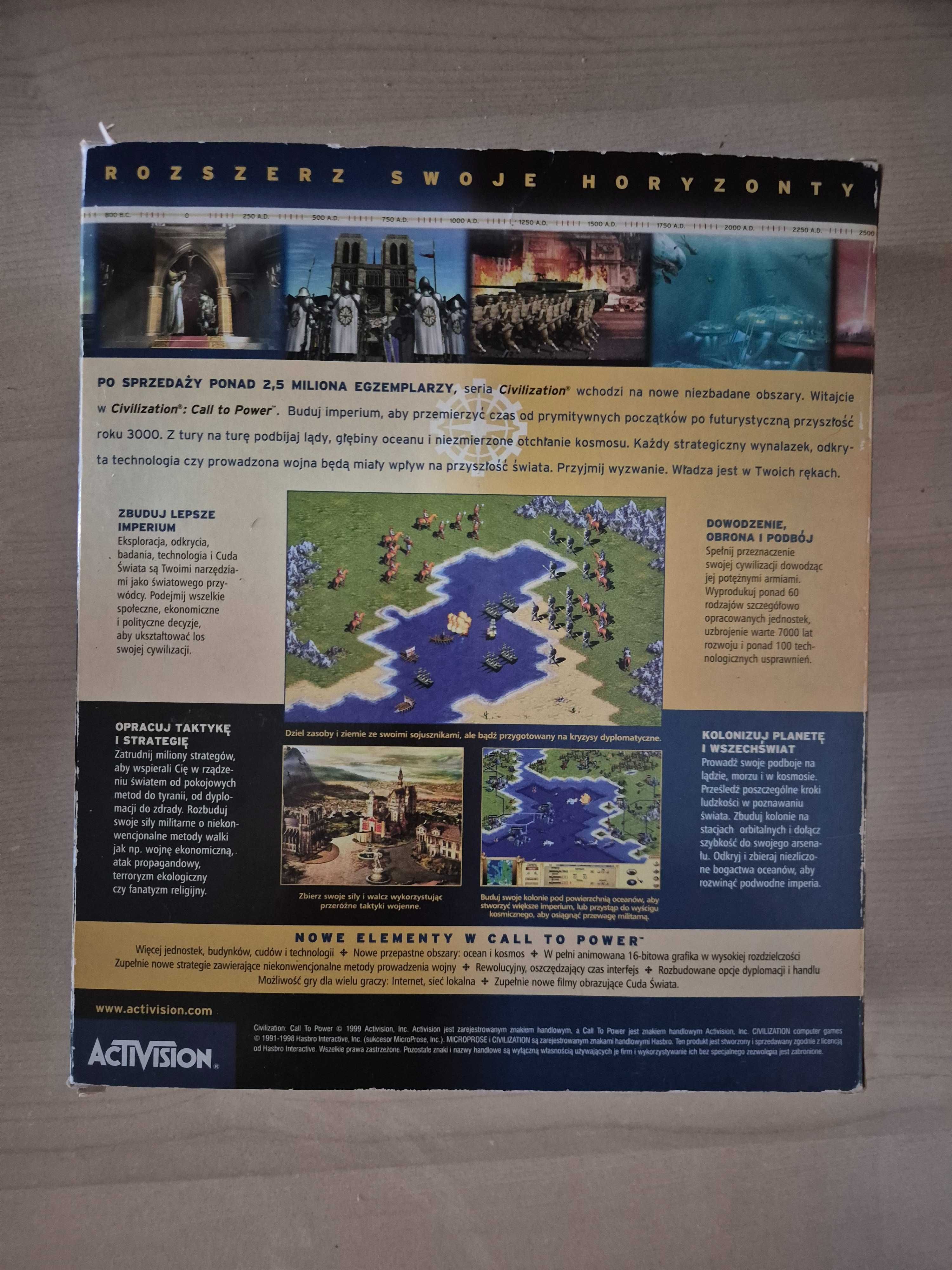 Civilization CALL OF POWER - edycja specjalna - PO POLSKU      BIG BOX