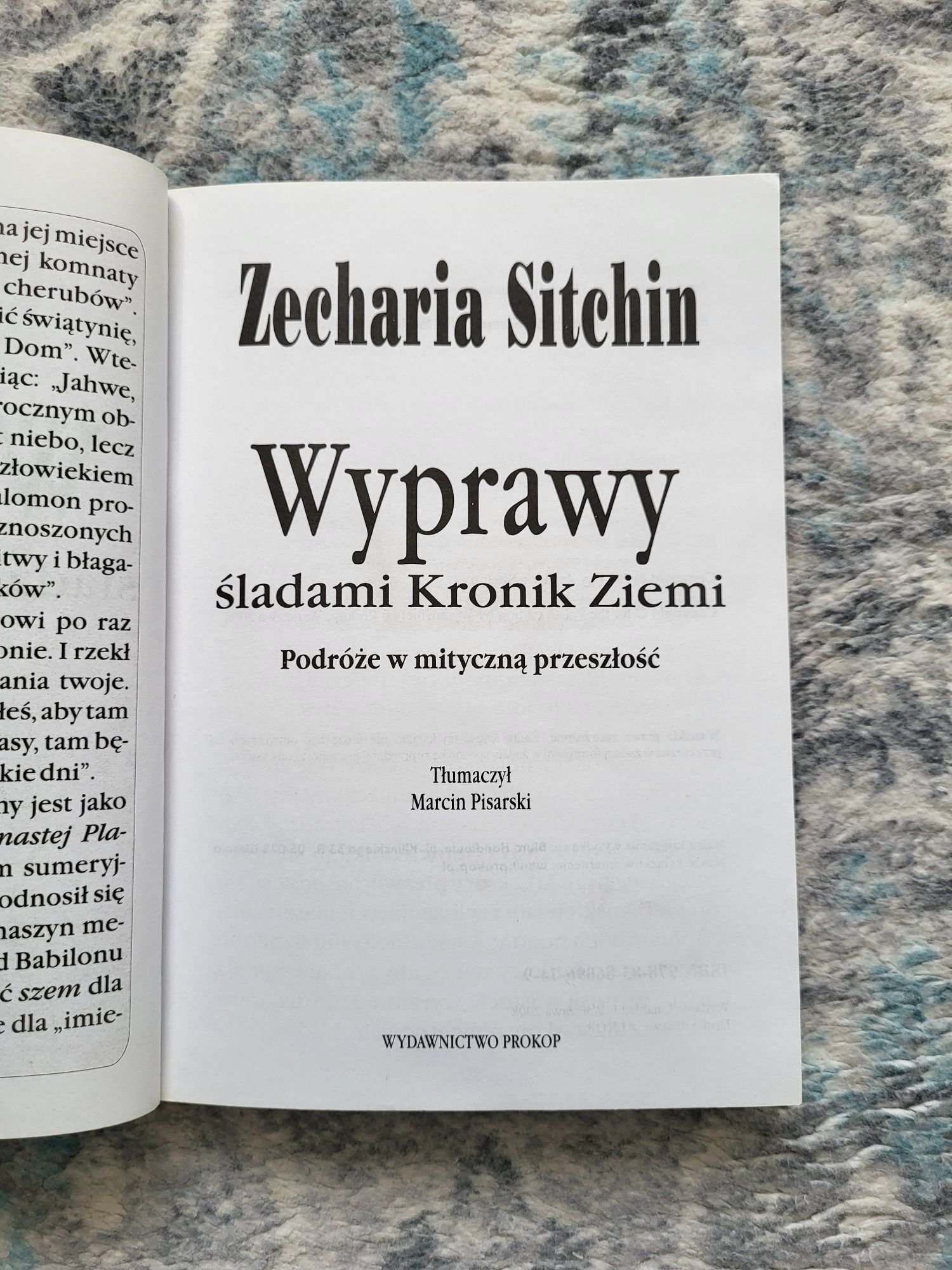 Zecharia Sitchin Wyprawy śladami Kronik Ziemi